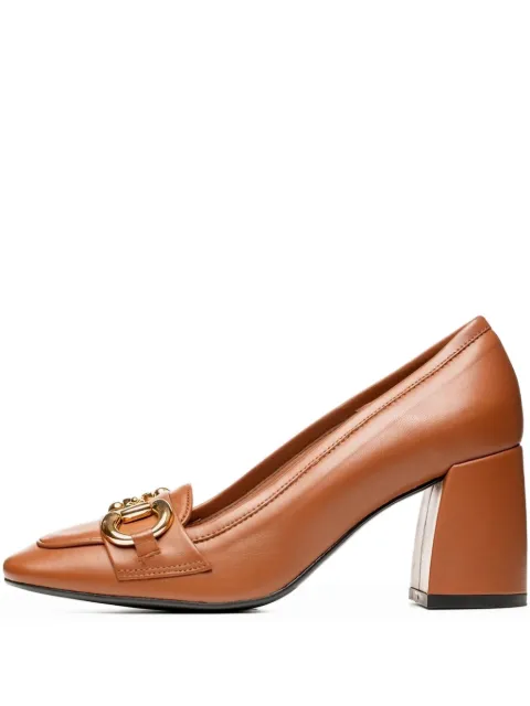 Poche Paris 80mm Sylvie pumps Brown FWSYLVIE800301