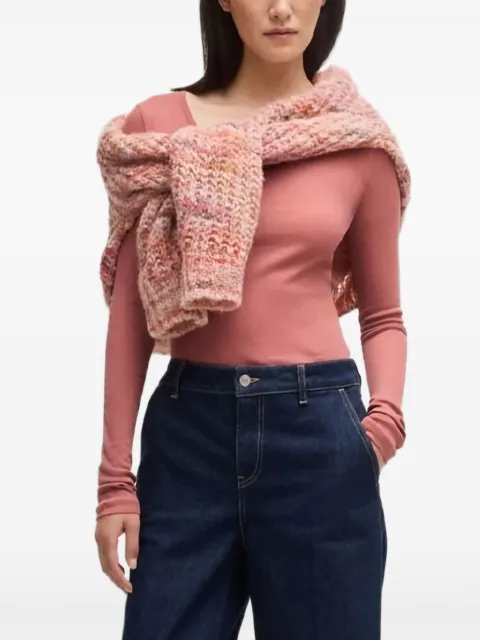 BOSS scoop-neck top Red 50518862692