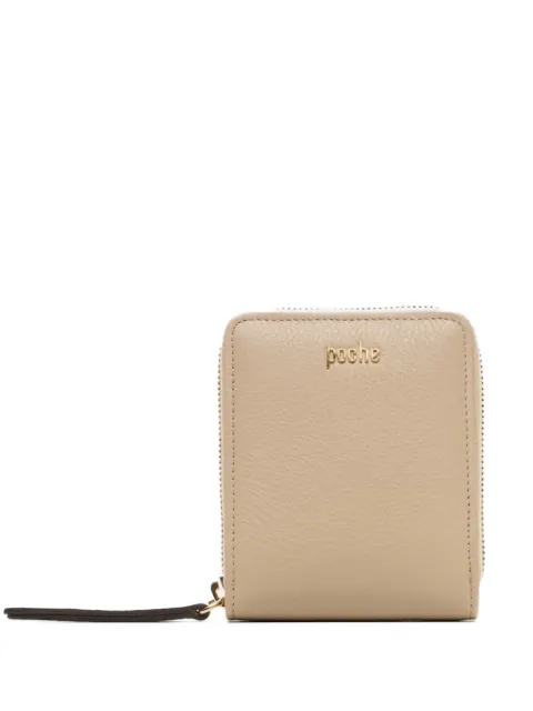 Poche Paris leather wallet Neutrals ACW0313204643