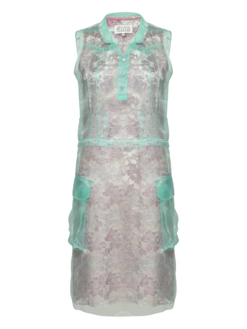 Maison Margiela layered mini dress Grey S51DD0048MTN114