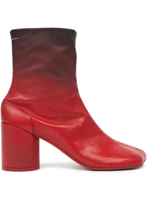 MM6 Maison Margiela Anatomic block-heel boots Red S66WU0131P7439