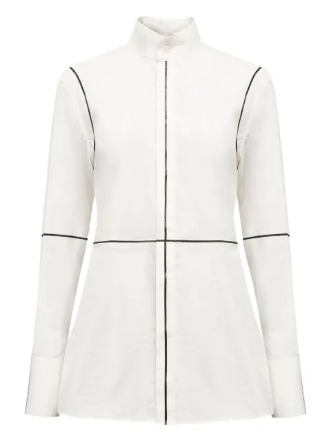MM6 Maison Margiela panelled shirt White S52DT0055M35256