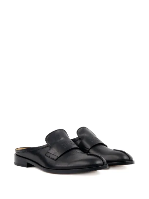 MM6 Maison Margiela leather slip-on mules Black S59WX0077P5000