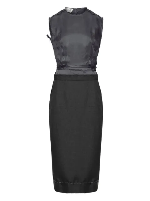 Maison Margiela sleeveless dress Grey S51DD0040MTN091