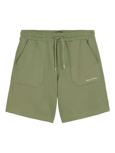 Marc O'Polo elasticated-waist shorts Green 523402417010