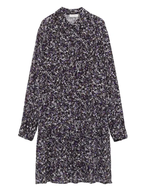 Marc O'Polo floral-print shirt dress Black 310098321339W15