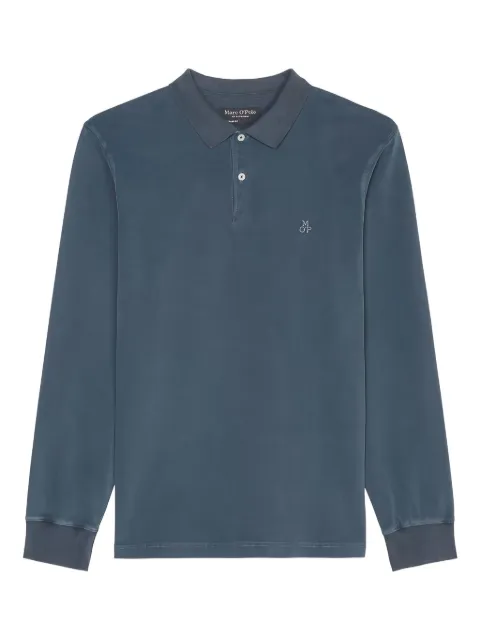 Marc O'Polo long-sleeve polo shirt Blue B21223655004