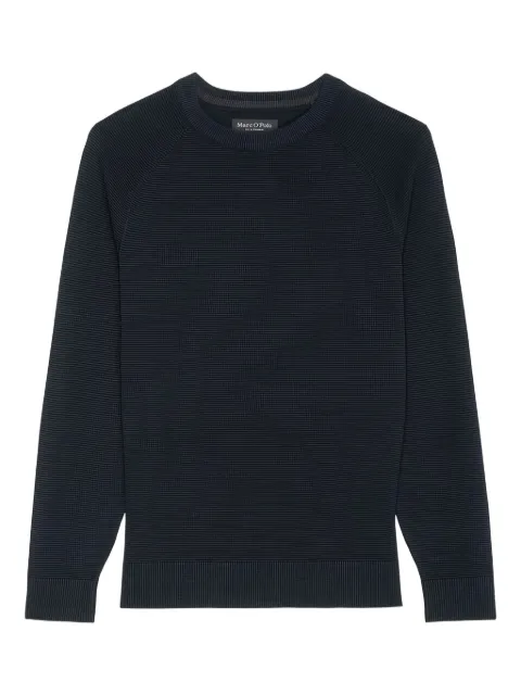 Marc O'Polo ribbed crew-neck sweater Blue M28502560068