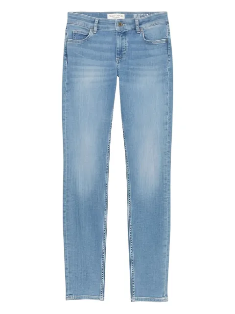 Marc O'Polo logo-patch jeans Blue B01919312109