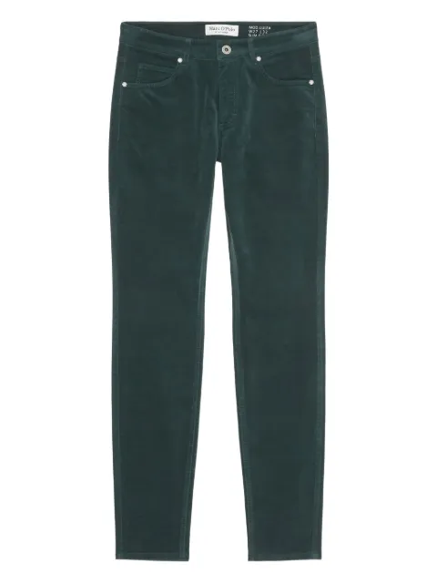 Marc O'Polo button-fastening trousers Green M08007911021471