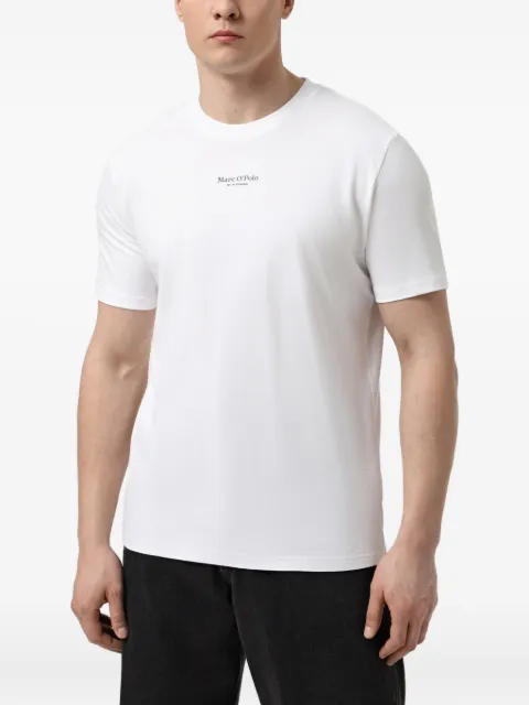 Marc O'Polo logo-print T-shirt White B21201251382