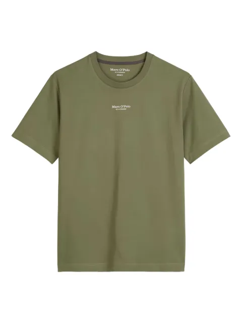 Marc O'Polo logo-print crew-neck T-shirt Green 523201251382