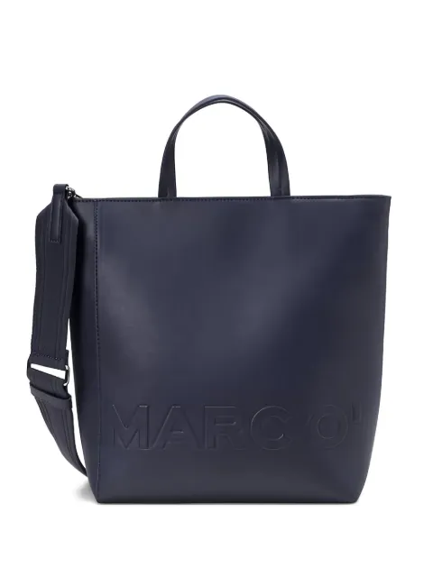 Marc O'Polo logo-embossed tote bag Blue 31012100101600