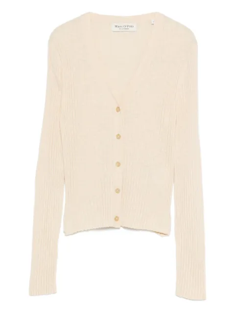 Marc O'Polo cotton-linen cardigan Neutrals M03501061039