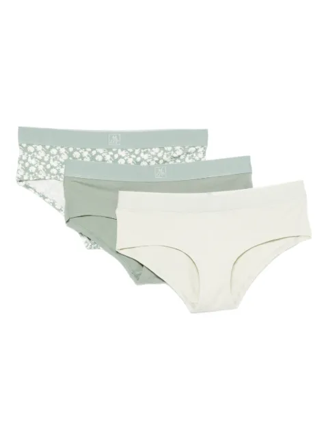 Marc O'Polo floral-print briefs (pack of three) Green 25Q1W00094