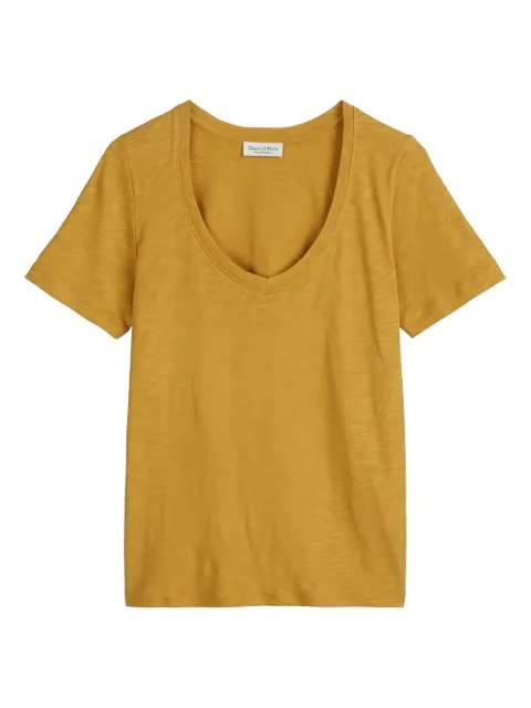 Marc O'Polo cotton T-shirt Yellow 504226151289