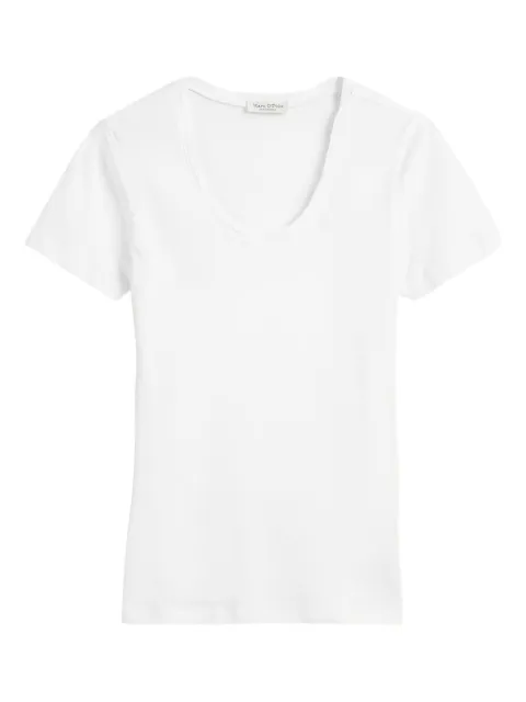 Marc O'Polo scoop-neck short-sleeve T-shirt White 503226151057