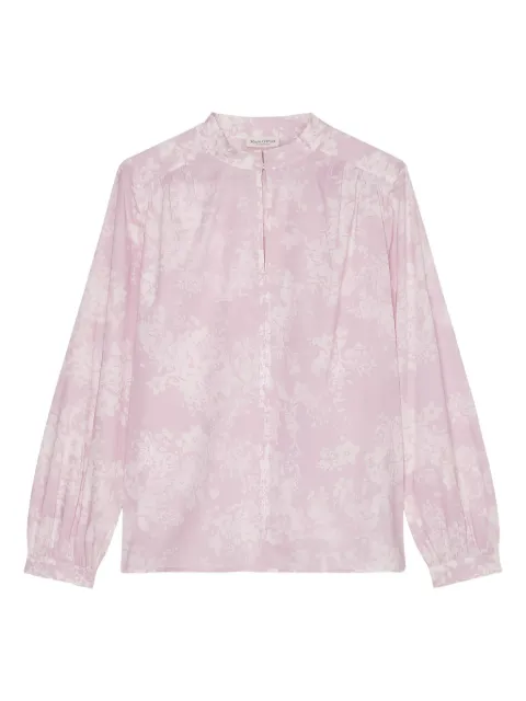 Marc O'Polo floral-print high-neck blouse Pink 402096942371F38