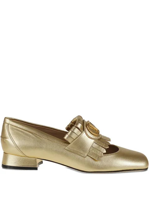 Valentino Garavani VLogo Signature loafers Gold WS0LJ3KDR