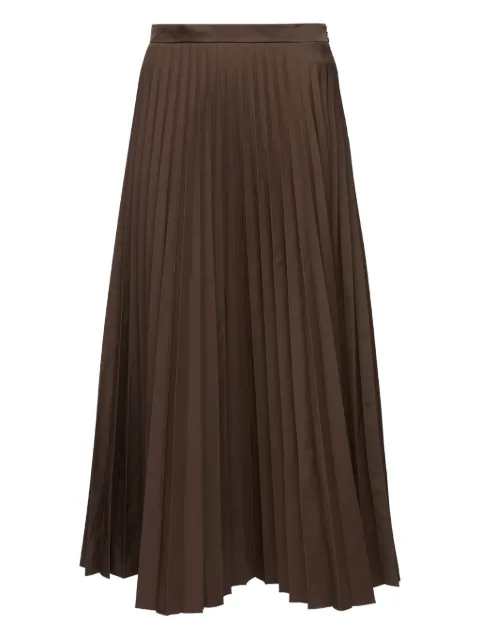MM6 Maison Margiela pleated skirt Brown S62MA0096M35609