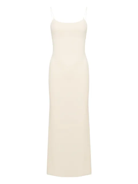 MM6 Maison Margiela sleeveless maxi dress Neutrals S52DG0022S20518