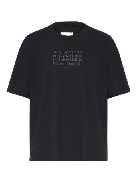 Maison Margiela numeric-logo T-shirt Blue S67GC0042S24575