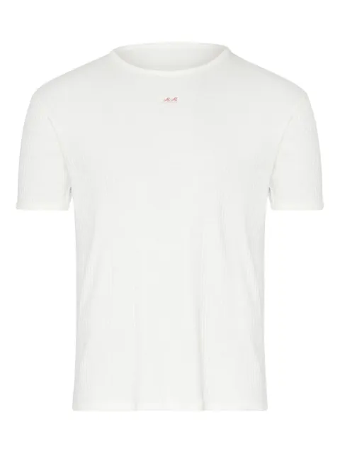 Maison Margiela ribbed crew-neck T-shirt White S67GC0041S24430