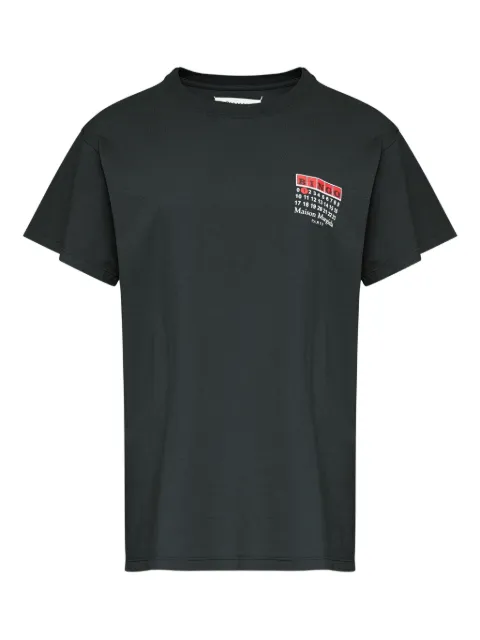 Maison Margiela Numbers-print T-shirt Black S51GC0537S24575