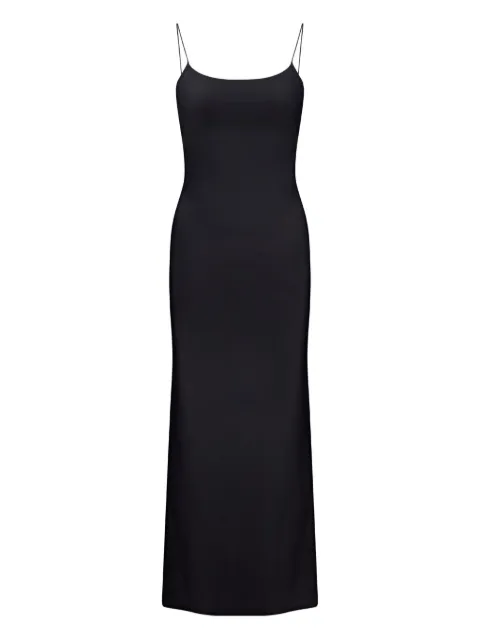 MM6 Maison Margiela slip maxi dress Black S52DG0022S20518