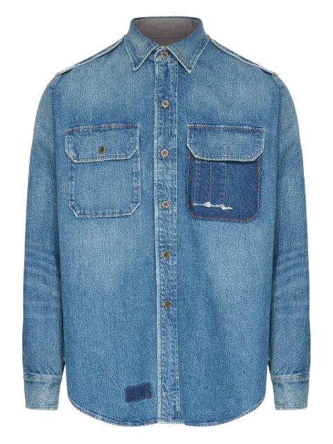 Maison Margiela Maison Margiela Shirts Clear Blue Blue S50DT0064M30034