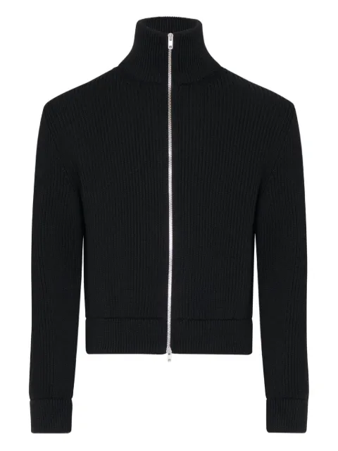 Maison Margiela virgin wool cardigan Black S67HP0032M13181