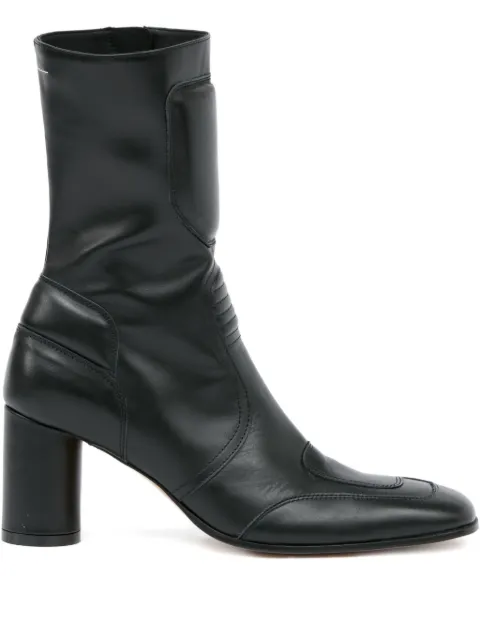 MM6 Maison Margiela leather ankle boots Black S66WU0136P3350