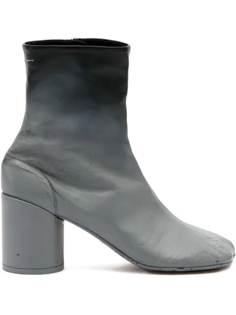 MM6 Maison Margiela leather ankle boots Grey S66WU0131P7439