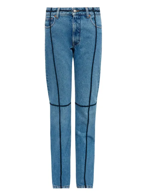 MM6 Maison Margiela contrast-stitch jeans Blue S52LA0261M30018