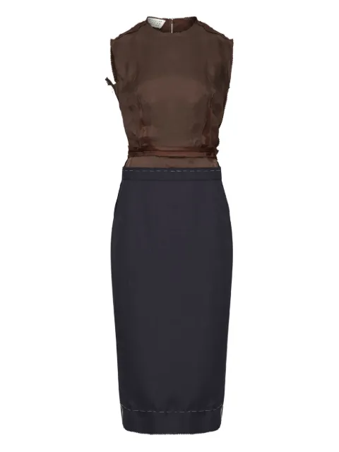 Maison Margiela sleeveless dress Blue S51DD0040MTN091