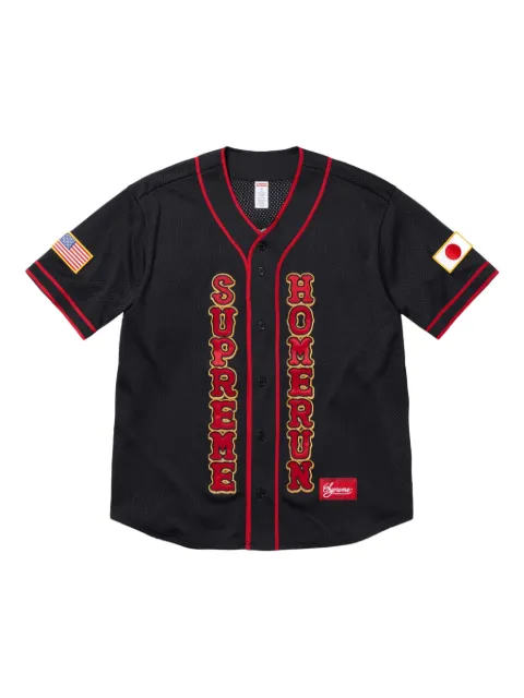 Supreme Homerun shirt Black SU25437
