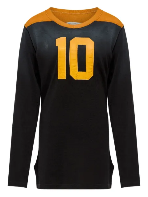 Maison Margiela panelled long-sleeve T-shirt Black S50GC0717S23988900