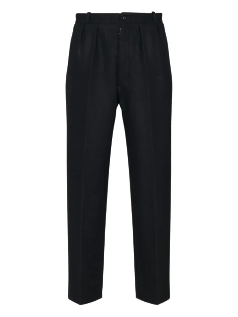 Maison Margiela felted wool straight-leg trousers Black S67KA0079S54451