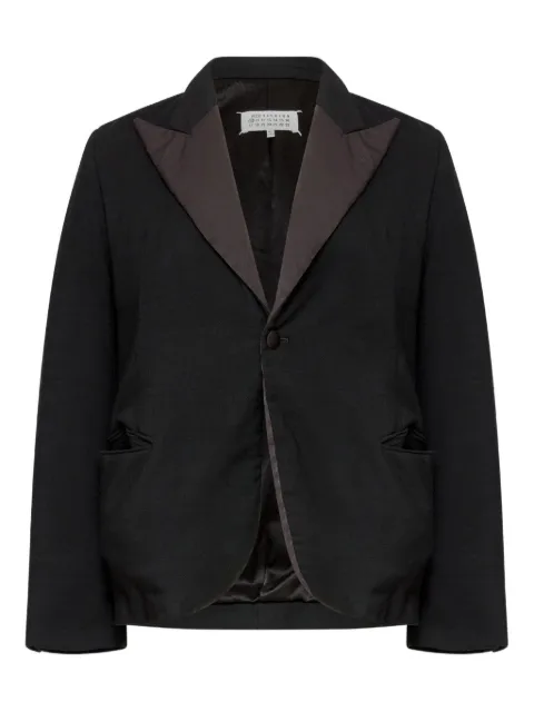 Maison Margiela single-breasted blazer Black S50BN0540S78075