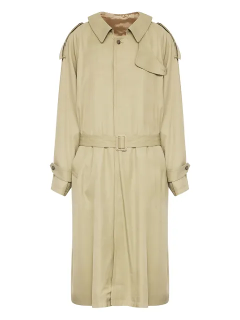 MM6 Maison Margiela belted trench coat Neutrals S62AH0049M35631