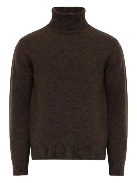 MM6 Maison Margiela roll-neck sweater Brown SH2HA0012M13187