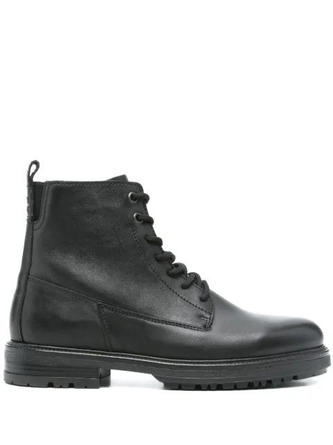 Marc O'Polo leather biker boots Black 30727386301100