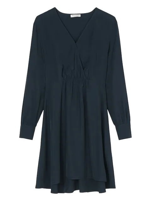 Marc O'Polo v-neck long-sleeve dress Blue 304086121157