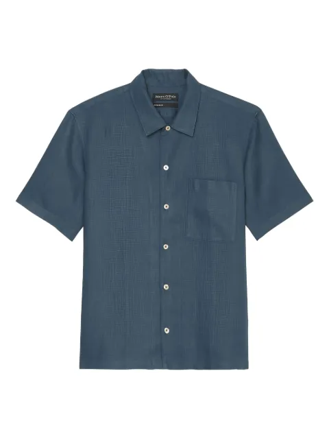 Marc O'Polo short-sleeve button-up shirt Blue 424742841050849