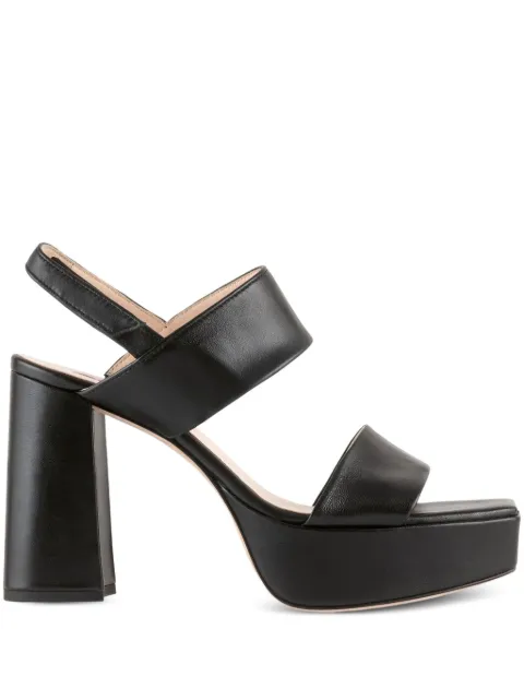 Hogl 80mm Cindy chunky-heeled platform sandals Black 51059300100
