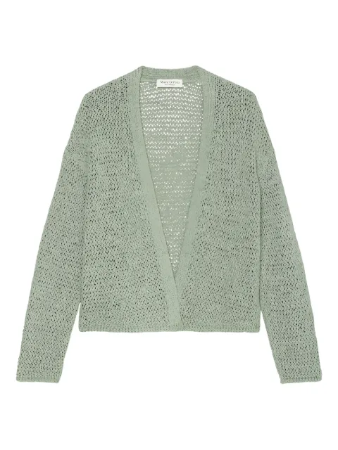 Marc O'Polo open-knit cardigan Green 406501261261416