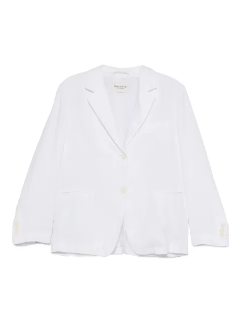Marc O'Polo single-breasted blazer White 304064580013100