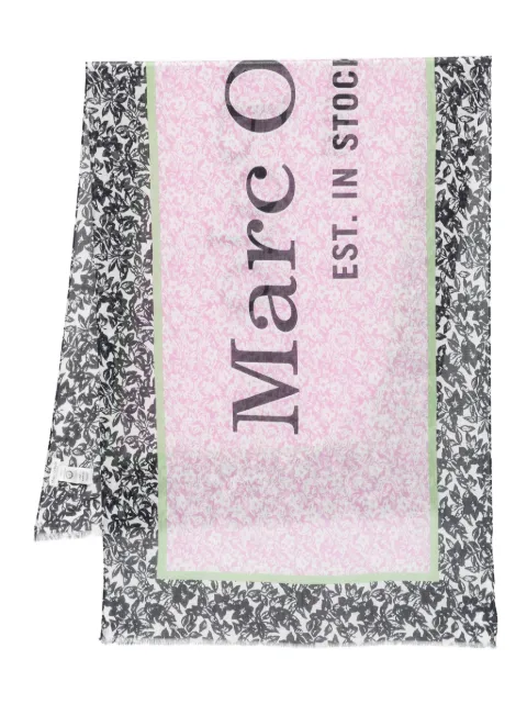 Marc O'Polo floral-print scarf Pink 402819502041A44