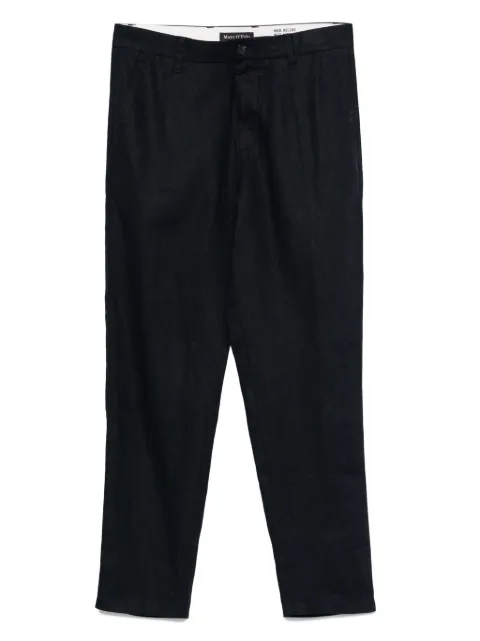 Marc O'Polo linen trousers Blue 524003910216