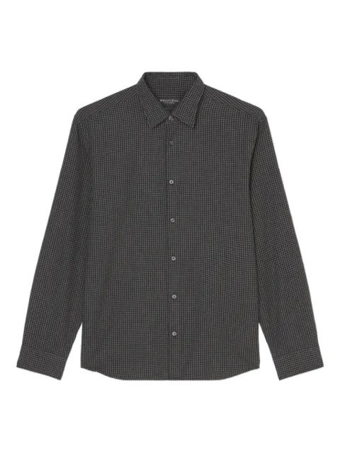 Marc O'Polo checked button-up shirt Black M29732642118